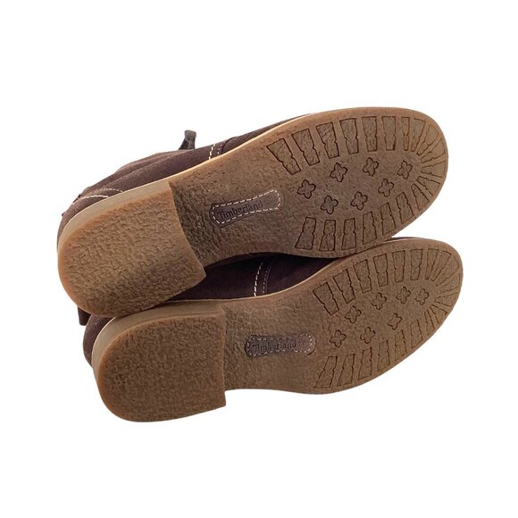 Timberland Womens Brown Suede Ankle Boots Size 7.5 - Picture 6 of 7